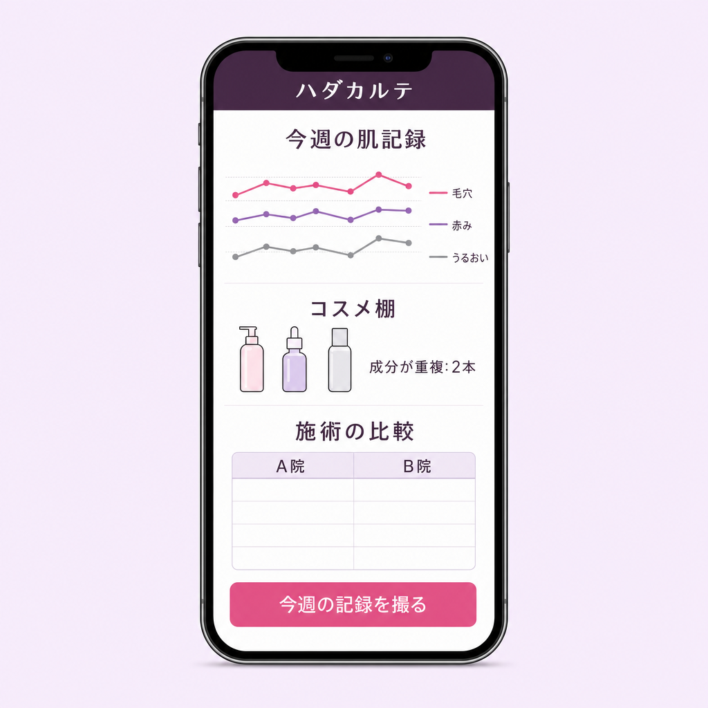 ハダカルテのサンプル